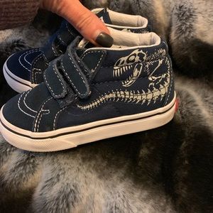 Rare Dinosaur Vans!  cool kicks for little guy!